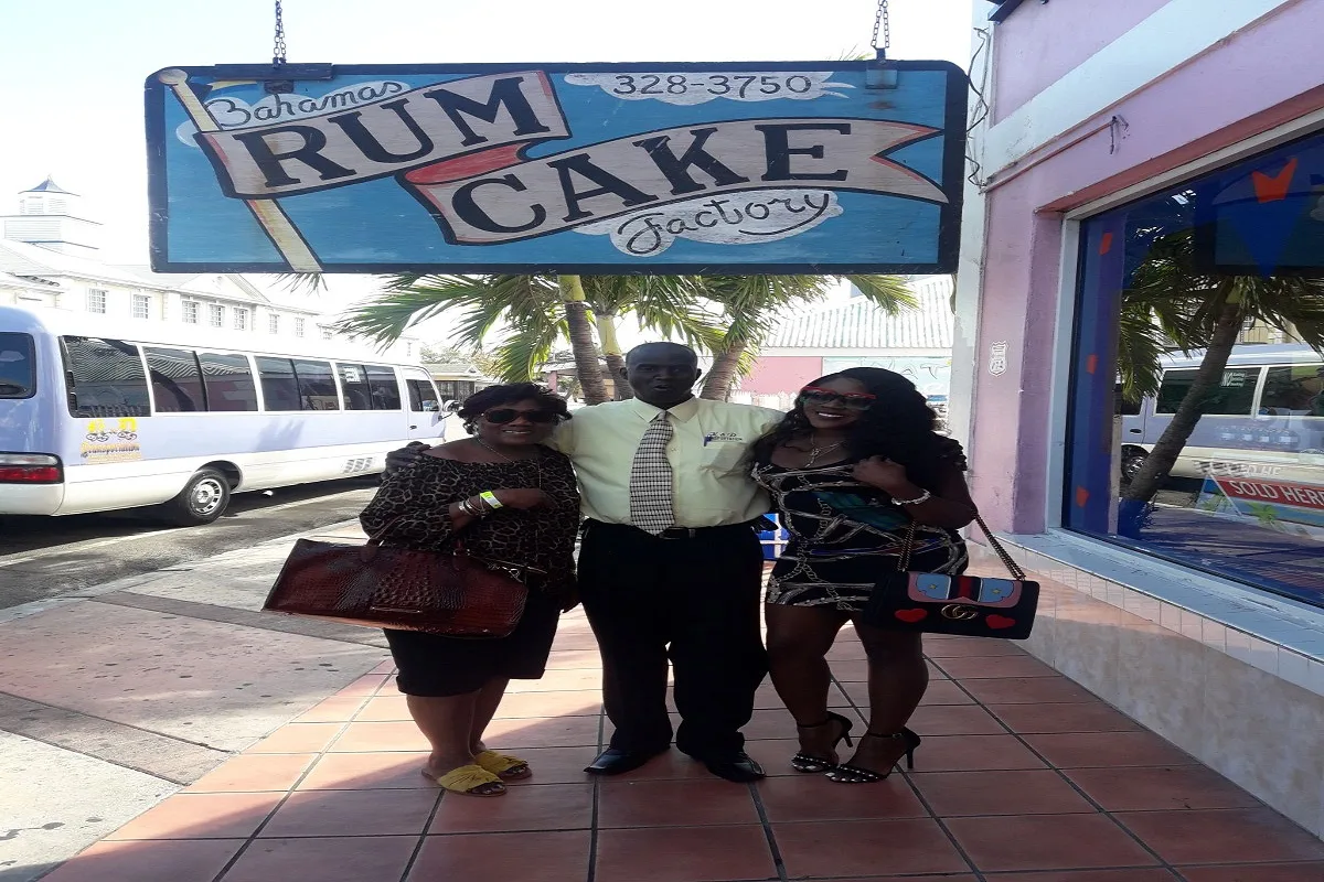 Rum Cake Factory Tour in Nassau Bahamas with K&D Transportaion